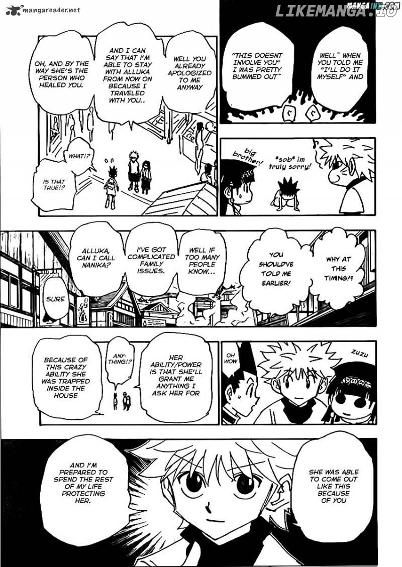Hunter x Hunter, Chapter 338 image 03